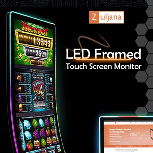 LED Framed touch screen monitor