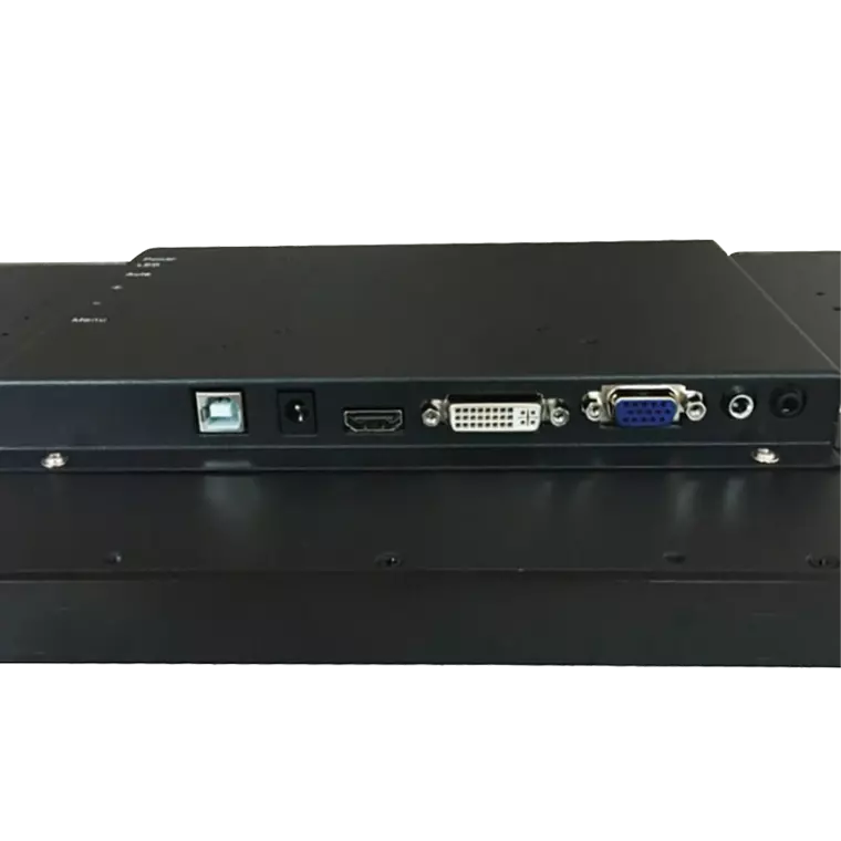 ZL185TMBCAP I/O Ports – HDMI, VGA, DVI-D, USB Touch, Audio